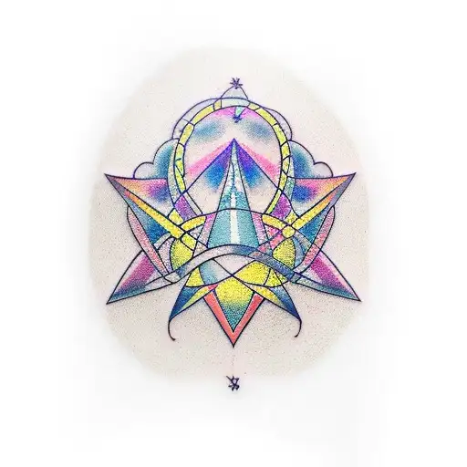 A Linear Tattoo With Serotonin Molecul Music Freedom Linear