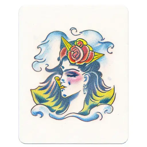 The Lover And The Fool Taroit Card