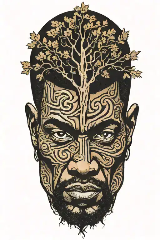 Black Man And A Tree