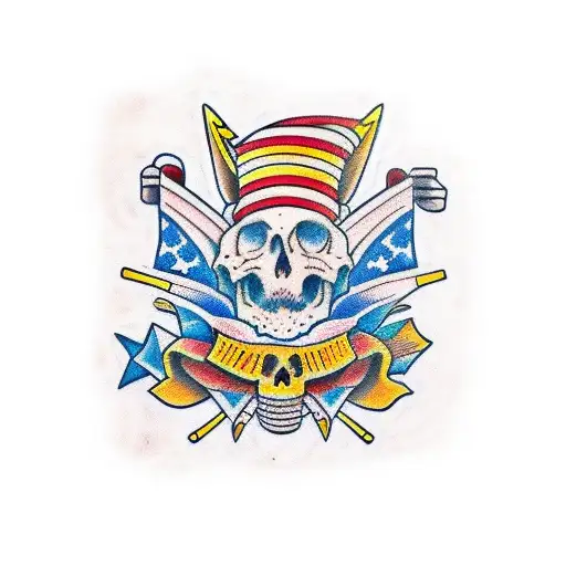 Escamas En El Hombro Con Color Azul Y Amarillo