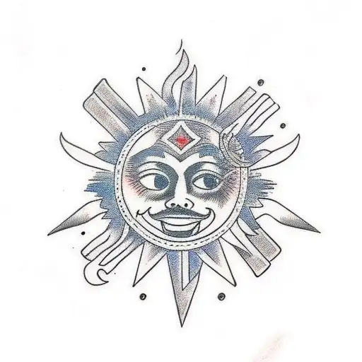 Filipino Sun With A Face