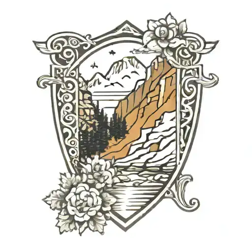 Mountain Heaven Gates