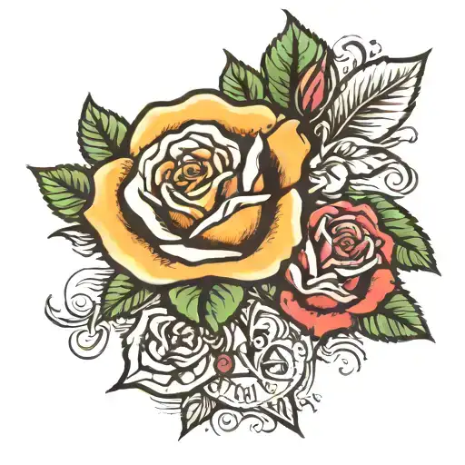 Rose With The Word Ramirez