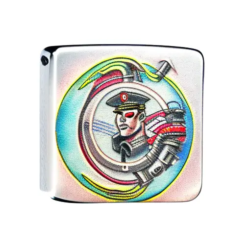 Cyberpunk Zippo Lighter