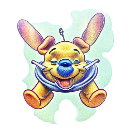 Winnie The Pooh And Color Purple