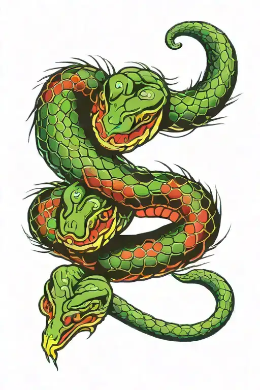 Eight Snake Green