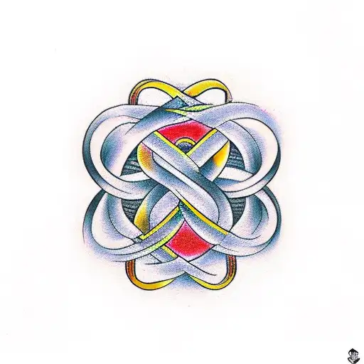 Infinity Symbol With Names Cris Anto Jose Ali