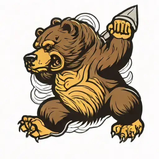 Fighting Bear
