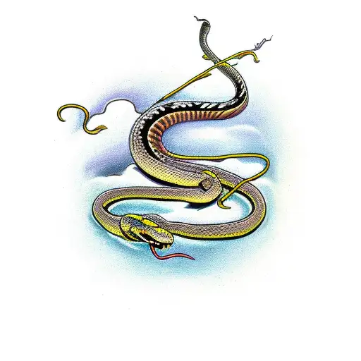 Cobra Snake For Side Of Body