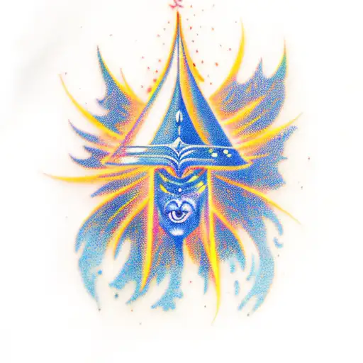 Sauron Fire Colourfully