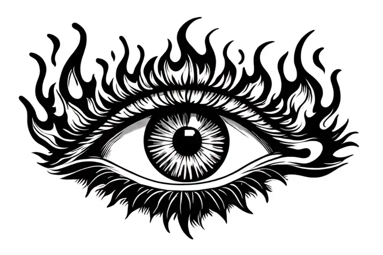 Eye And Fire