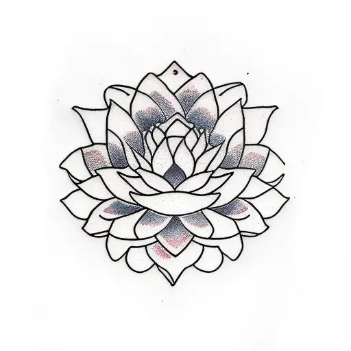 Scythe With Lotus Flower