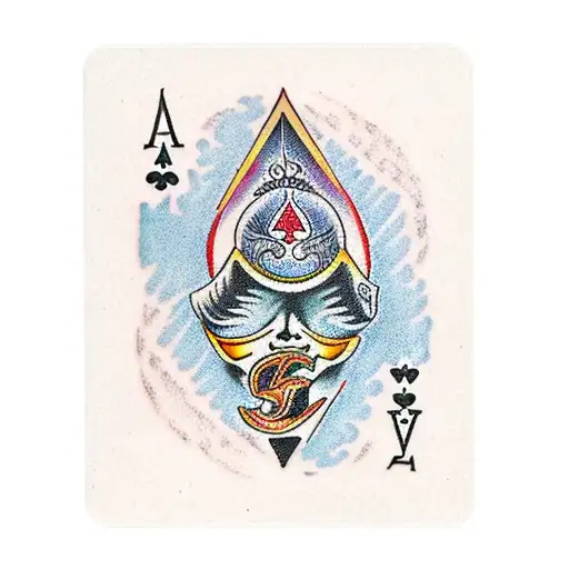Ace Of Spades Card And San Francisco