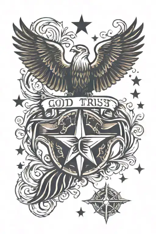 In God We Trust Symbol