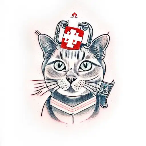 Cat And Nurse