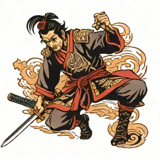 Samurai With A Sword Is A Guy's Dream