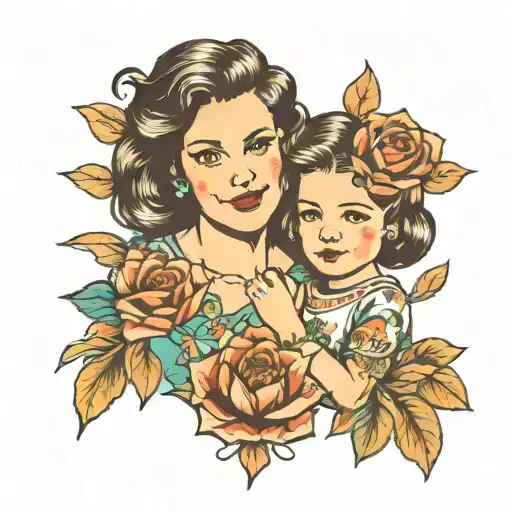 Mom And Daughter Matching