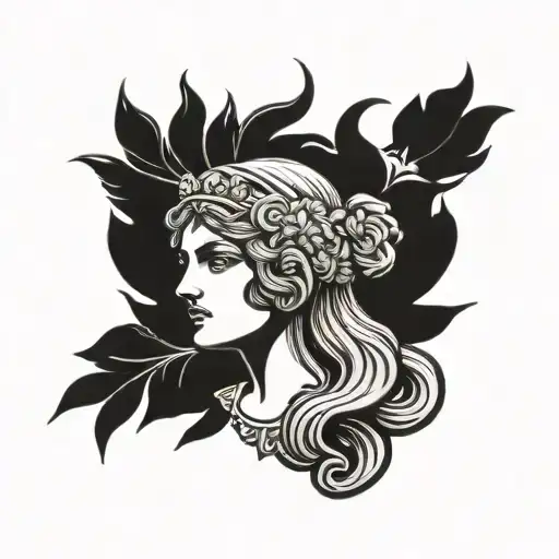 Greek Goddess Phoebe Godess Of The Moon