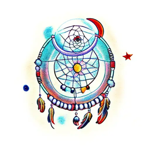 Dream Catcher With Dog Constellation