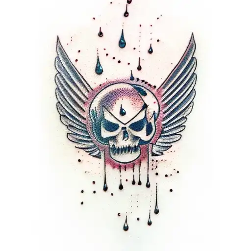 Tear Drops From The Eyes Of A Fallen Angel