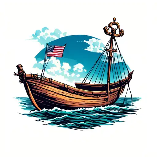 Boat And Anchor Connect