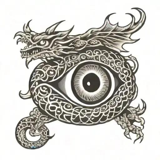 Dragon Serpent Eye