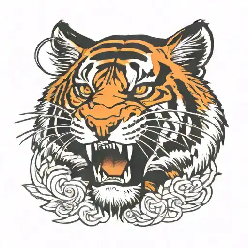 Small Tiger Detroit Tigers Style