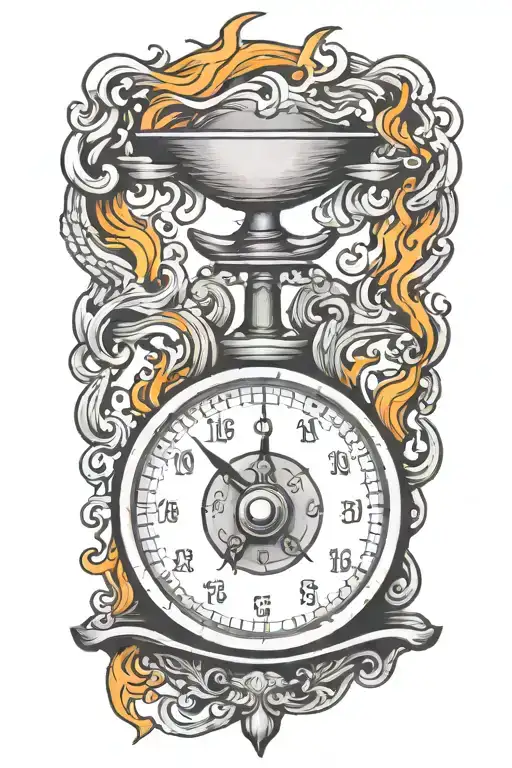Weight Scales With Fire And Ice