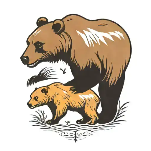 Grizzly Bear Standing Tall