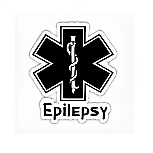 The Word Epilepsy With Gothic Style
