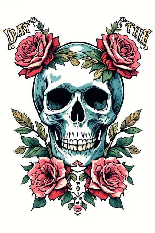 Dat Of The Dead Skull