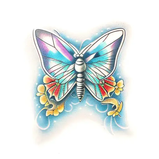 Butterfly In The Moon