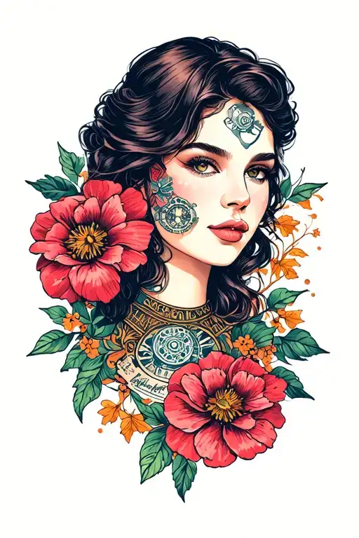 Women's Mechanical Engineering With Floral