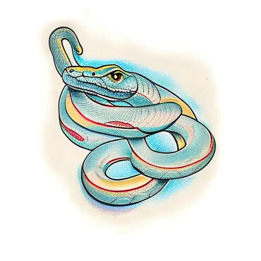 Snake With Color