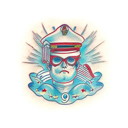 The Number 831244 Over An Emotionally Meaningful Background