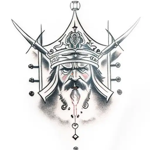 Odin With Crown
