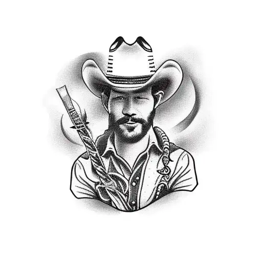 Zebra Wearing Cowboy Boots And Cowboy Hat