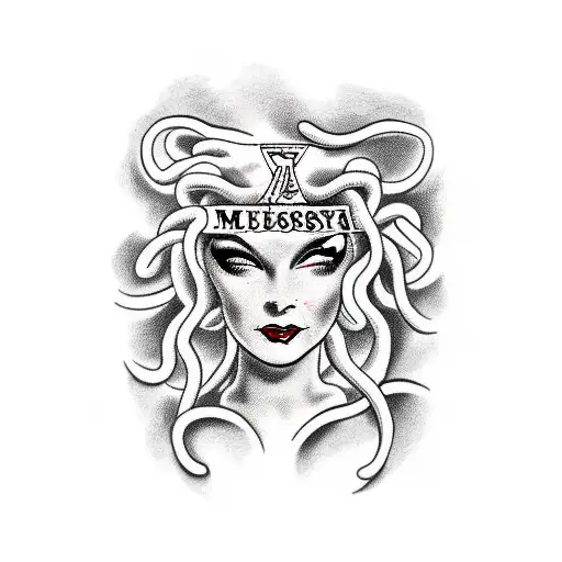 Medusa With Blindfold