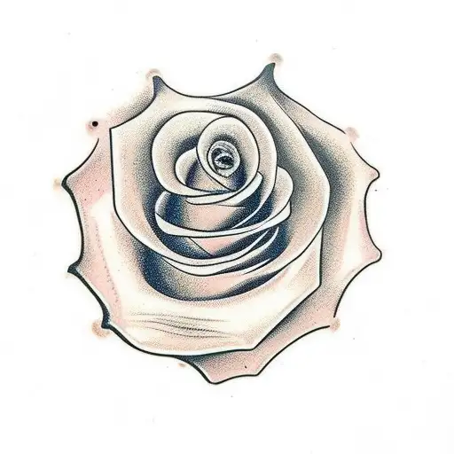 Long Stem Rose And Snake Head