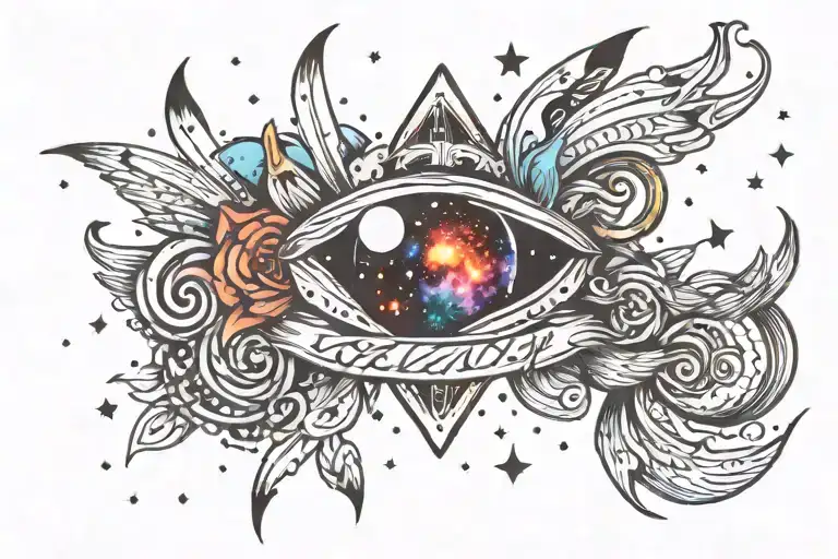 Galaxy Withe Elements