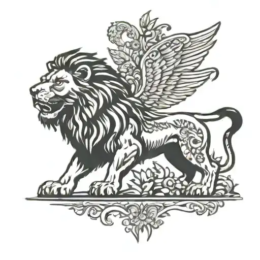 Lion Rampart Lion Surrounded