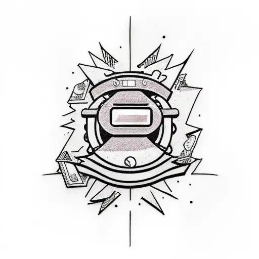 A Dynamic Illustration Combining Elements Of Retro Comic Books And 90S Hip Hop Culture