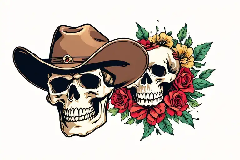 Cowboy Skull