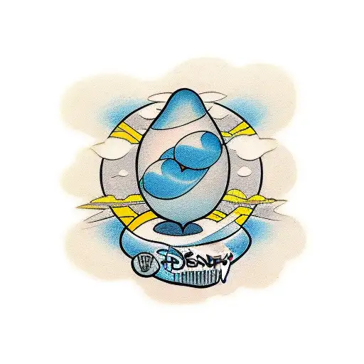 Disney Nuclear Bomb Cartoon Character