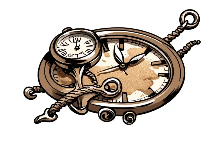 Anchor And Sand Watch