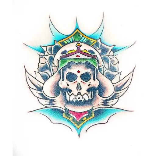 Beautiful Santa De Muerte