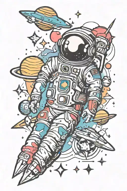 Colorful Space Theme