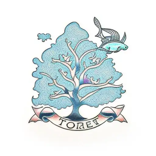 Oak Tree Ocean Family