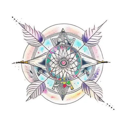 Dream Catcher With Virgo Constellation