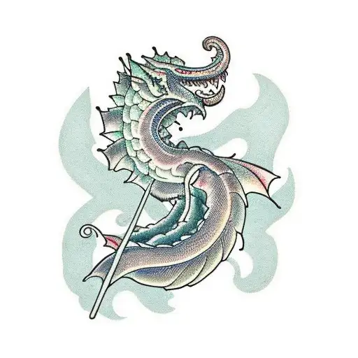 Shadow Dragon And Fern